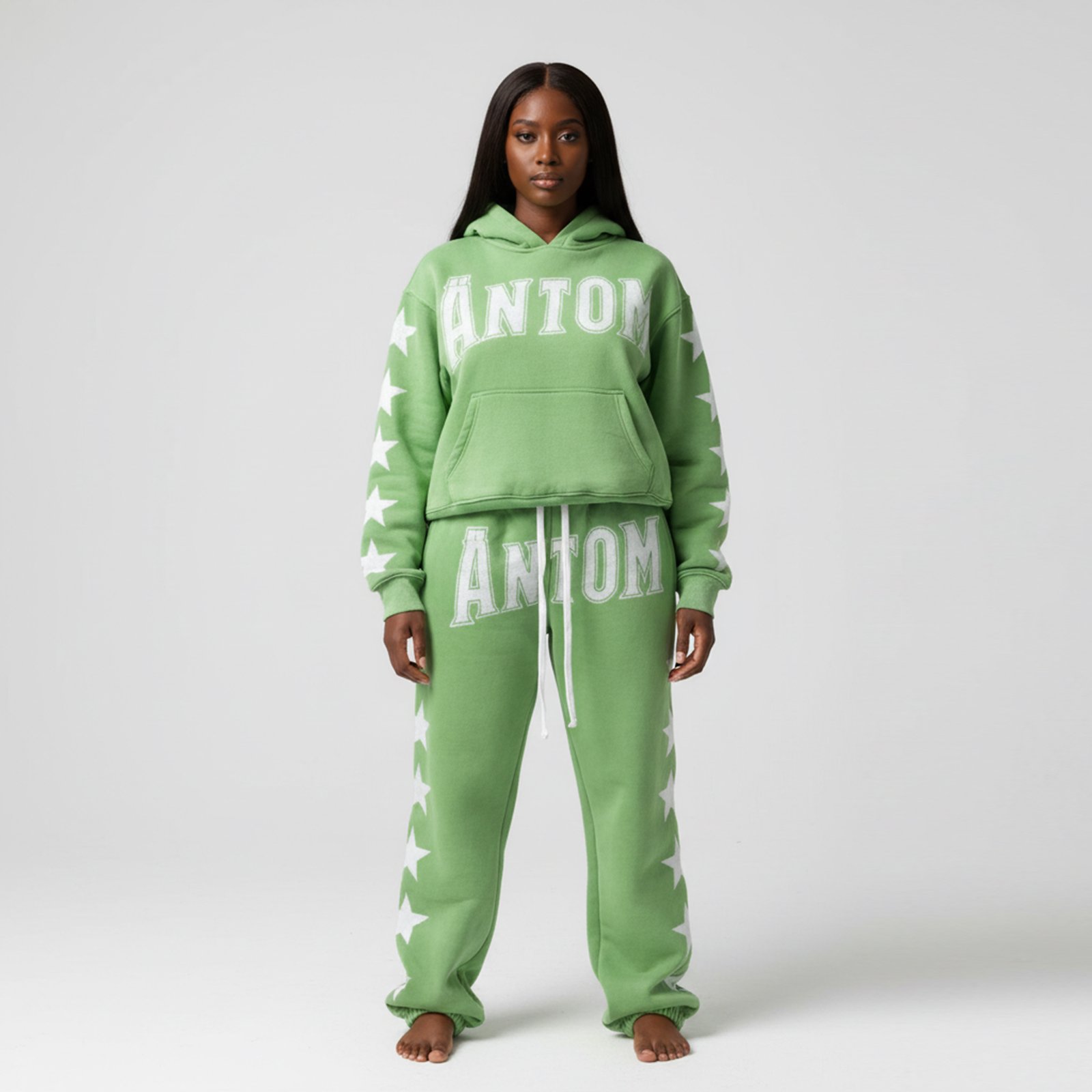 Sporty Color Block Track Suit – Burgundy, Black & White Half-Zip Set