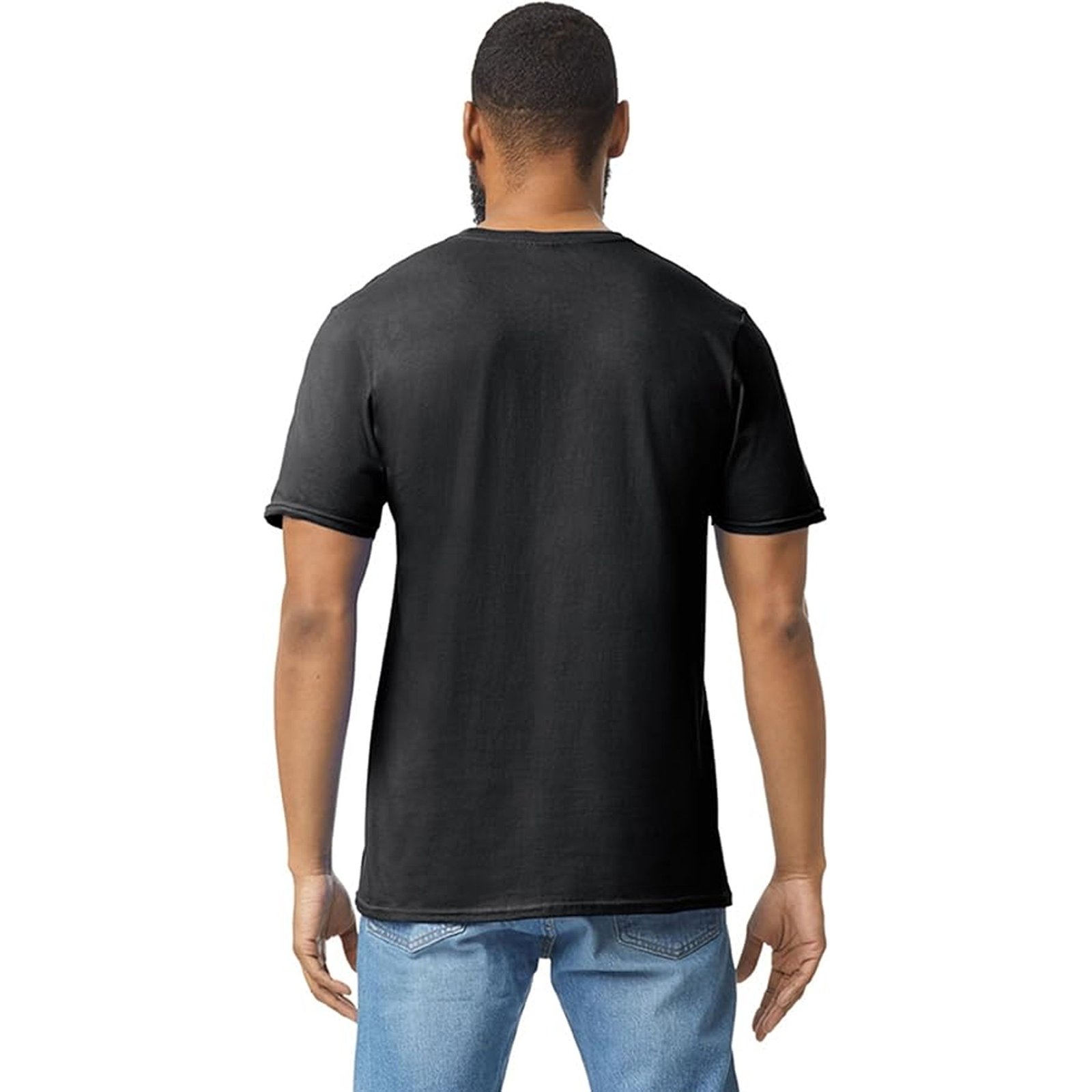 Everyday Essential Black Crew Neck Cotton T-Shirt – Soft and Durable - Image 2