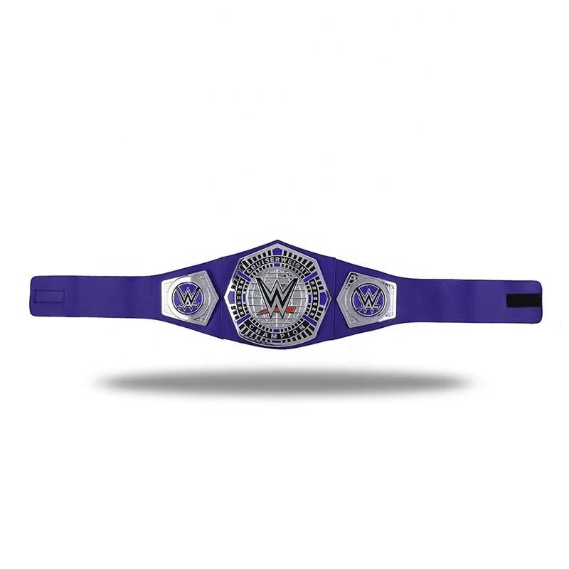 Ultimate Blank Championship Belt – Custom Engraving Ready (Black/Gold)