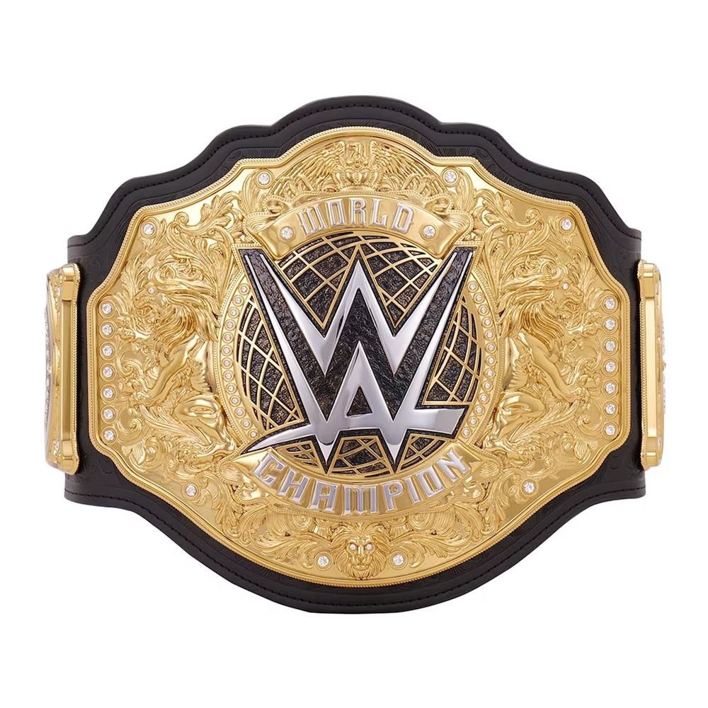 Official Replica WWE Universal Championship Belt – Black & Gold Plates - Image 2