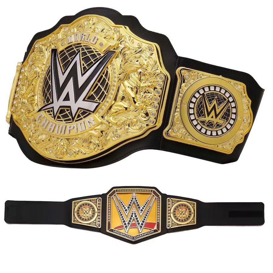 WWE Style Championship Belt Collection Replica (W-Logo Theme)