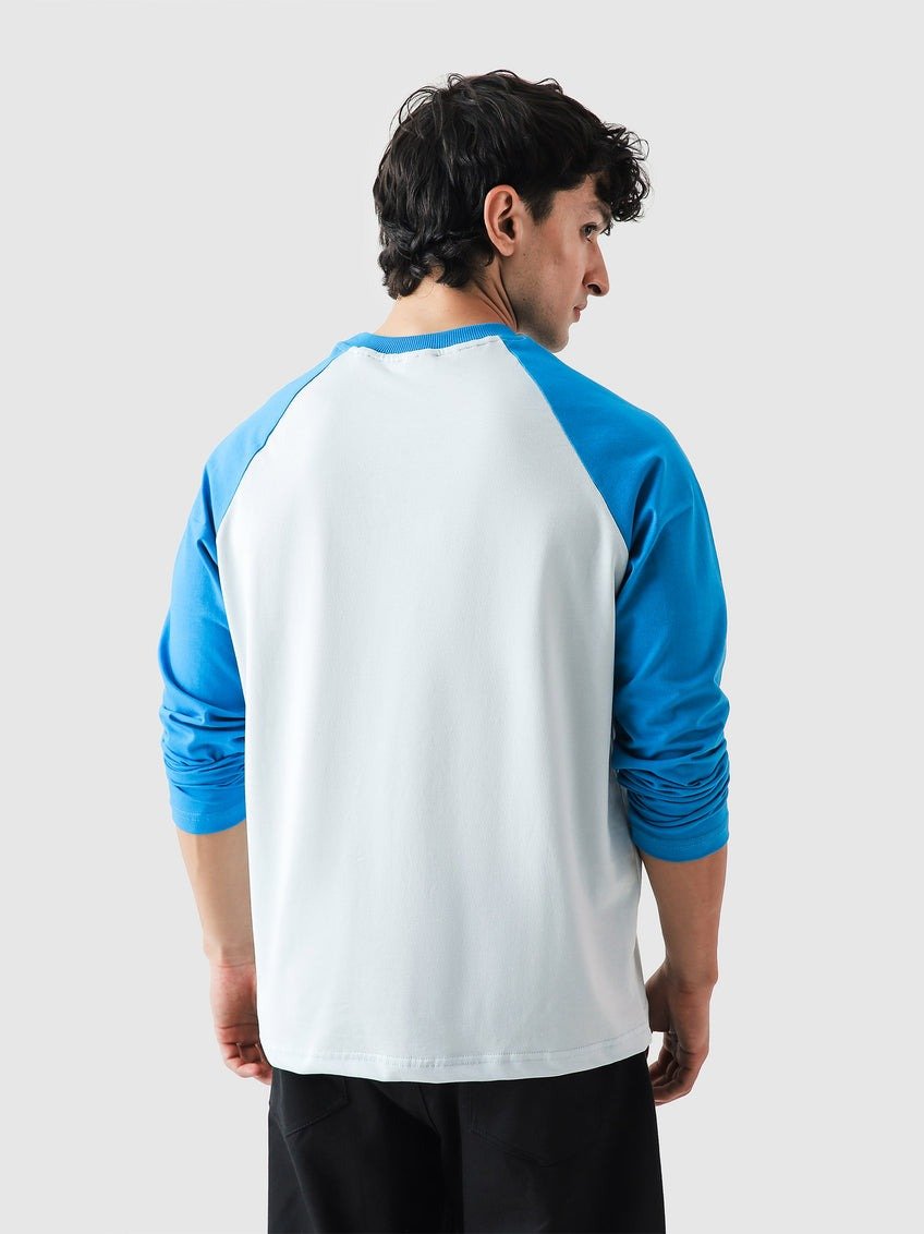 Loose Fit DC Comics Superman Baseball Tee – Three-Quarter Sleeve Drop Shirt - Image 2