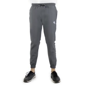 Men's Tapered Grey Lightweight Training Joggers with Elastic Cuffs