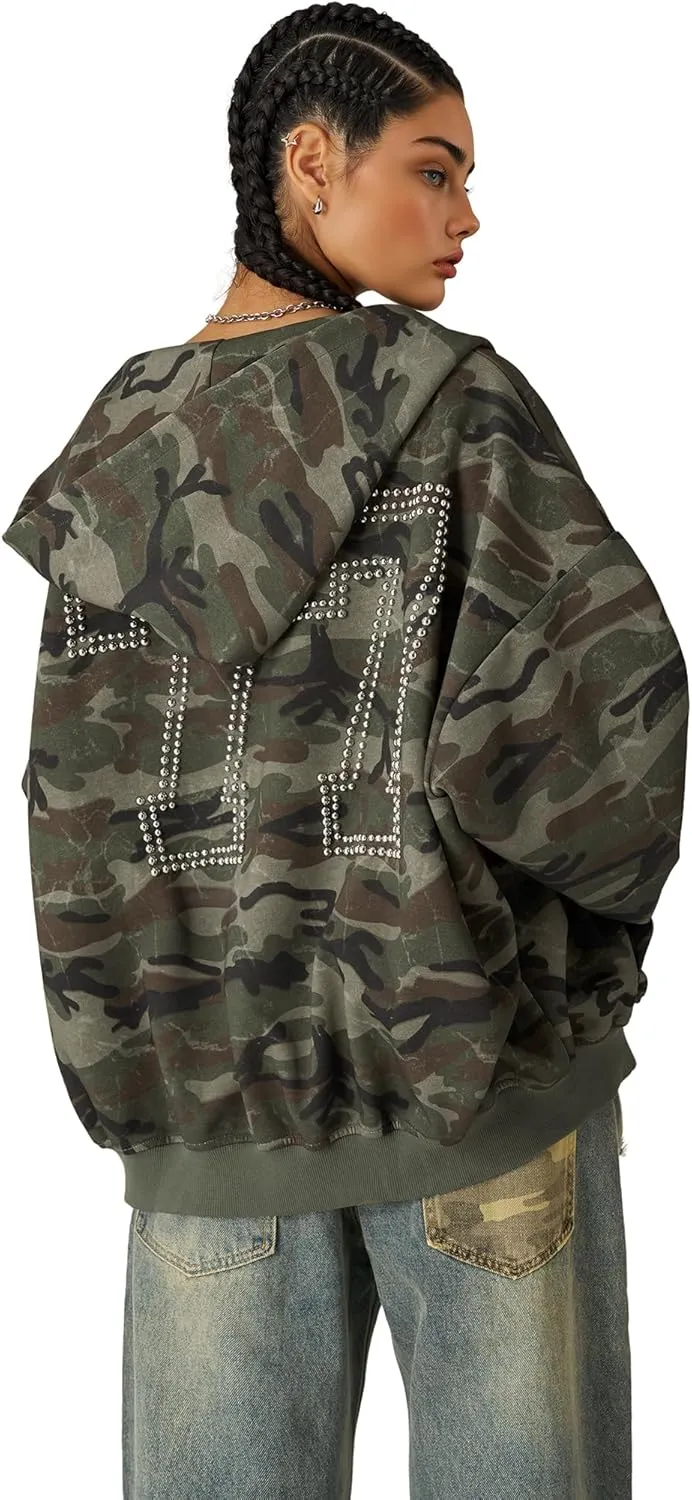 Classic Oversized Black Fleece Zip-Up Hoodie – Lounge Jacket - Image 2