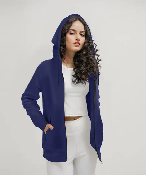 Oversized Camouflage Print Zip-Up Hoodie – Red Lettering Graphic